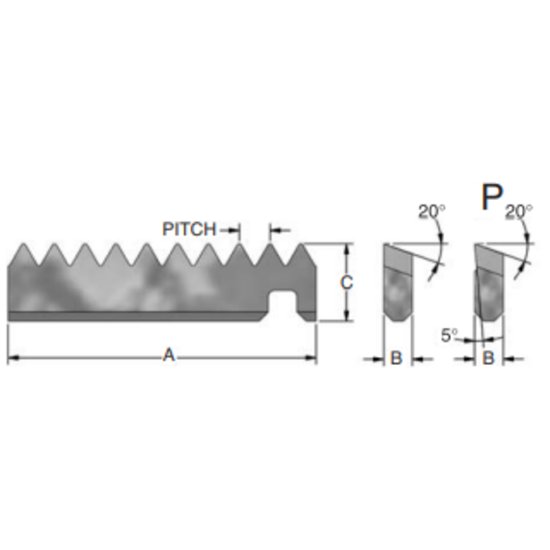 Picture of Advent Tool ATM-38B18NPSF Indexable Thread Mill Int / Ext 18.00TPI Pitch Carbide